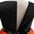 thumbnail image 7 of MUXiin Girls Halloween Pumpkin Pageant Party Dress with Bowknot Gown and Bag Set Halloween Dresses For Kids for 4-5 Years, 7 of 7
