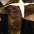thumbnail image 3 of Natural Geo Sheepskin Area Rug Black/Brown - 4 x 6', 3 of 4