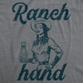 thumbnail image 2 of Mens Ranch Hand T Shirt Funny Farm Rancher Dressing Joke Tee for Guys Graphic Tees, 2 of 9