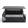 thumbnail image 4 of Onyx Hanging Organizer W/drawer, Under Desk Mount, 12 1/3 X 10 X 7 1/4, Black, 4 of 20