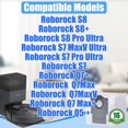 thumbnail image 2 of Paquete de 12 bolsas de polvo para Roborock Q5 Q5+ Q7 Q7+ Q7 Max Q7 Max+ S7 MaxV Ultra S8+ S8 Pro Ultra, 2 of 7