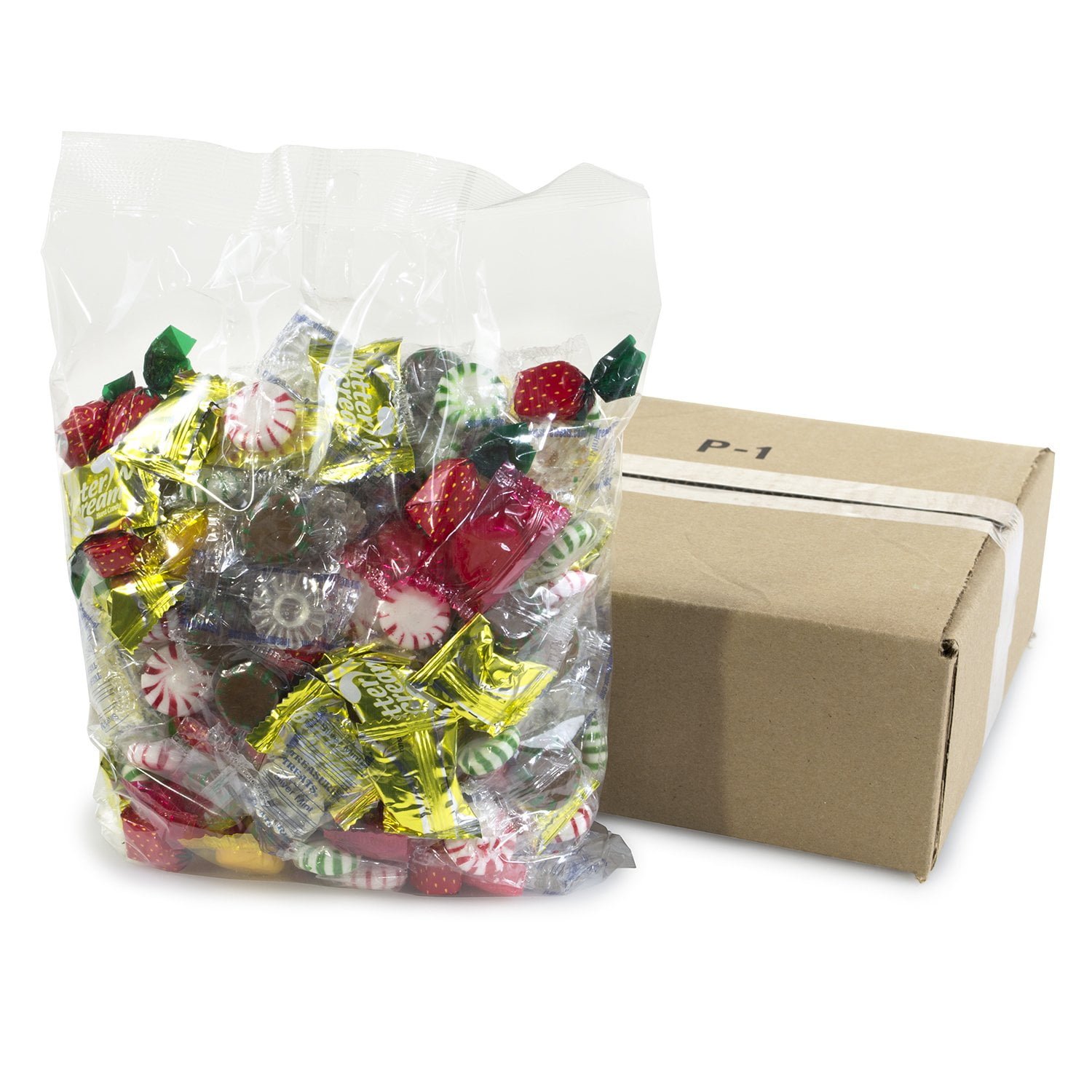 Party Mix (5 lbs.) (Mix contains: Peppermint, Spearmint & Chocolate Starlight Mints,... by
