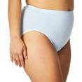 thumbnail image 2 of Bali Full-Coverage Hi-Cut Panty Blue Tulle Heather 10 Women's, 2 of 3