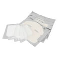 thumbnail image 1 of 5 parches de colágeno para el cuello para levantar reafirmante, 5 hojas de mascarilla facial de hidrogel divididas en dos secciones, 1 of 8