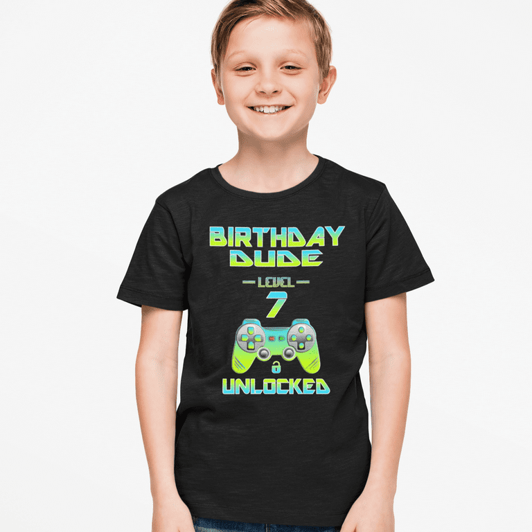 7th Birthday Shirt Boy Gift Boys Kids Age 7 Year Old Son Kid 7th Birthday Shirt Boy Gift Boys Kids Age 7 Year Old Son Kid