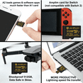thumbnail image 5 of Amplim 512GB Micro SD Card - High Speed MicroSD for Camera, MicroSDXC Memory Card for Mini SDXC with Adapter, A2 U3 Class 10 for GoPro, Phone, Tablet Video, 5 of 9