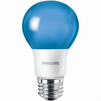 8W A19 Medium Base Non-Dimmable Blue LED Light Bulb