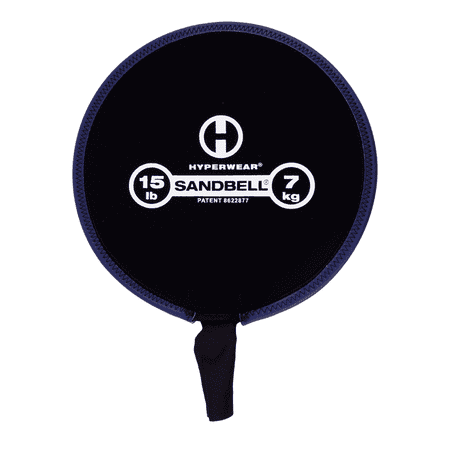 Hyperwear SandBell Neoprene SandBag 15lb Free Weight Unfilled