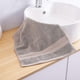 thumbnail image 4 of 3 Pack Luxury Bath Towels, 100% Cotton Towel Set (1 Large Bath Towel, 1 Hand Towel, 1 Washcloth) Brown, 4 of 5
