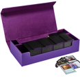 thumbnail image 1 of Funda para tarjetas coleccionables Scimi Premium TCG Deck Box, color morado, 1 of 5