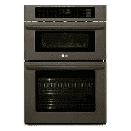 LG LWC3063BD 30â€ Combi Wall Oven with Crisp Convecton  EasyClean  Black Stainless Steels
