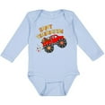 thumbnail image 3 of Inktastic Happy Thanksgiving Monster Truck with Turkey and Food Boys or Girls Long Sleeve Baby Bodysuit, 3 of 5