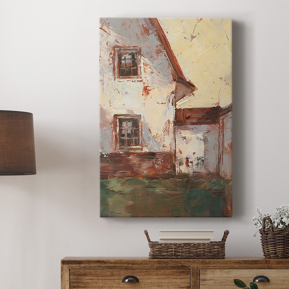 Sunlit Barn I Premium Gallery Wrapped Canvas - Ready to Hang