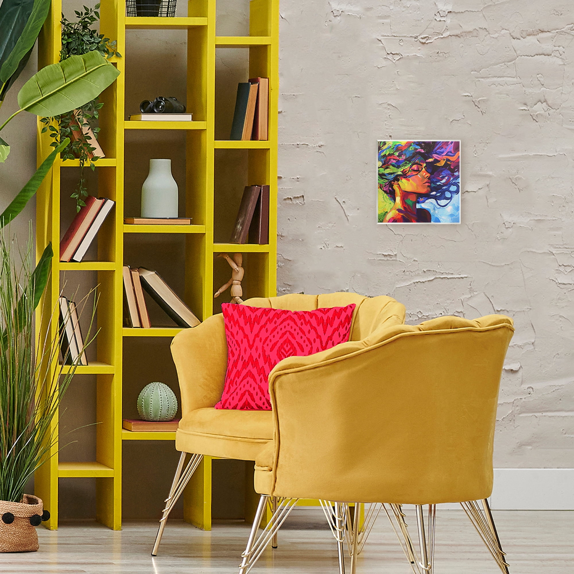 Stupell Industries Flowing Whirlwind Of Colors Wall Plaque Art, design by Svetlana Aleynikova