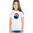 thumbnail image 2 of Sesame Street Cookie Monster Christmas Hat Kids T Shirt for Youth Toddler Boys and Girls, 2 of 4