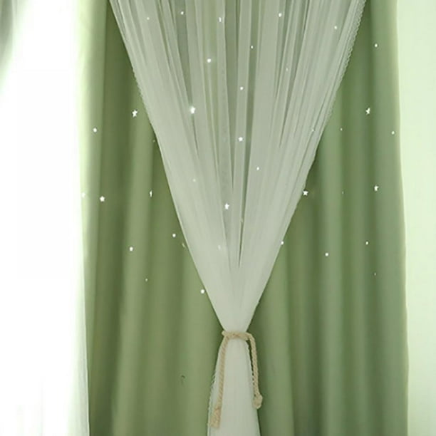 Ceiling Curtains Hanging High Shadows, How To Hang Double Layer Curtains