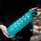 thumbnail image 3 of Botella Motivacional de 1lt HAPPY ME con popote plástico integrado verde, 3 of 7