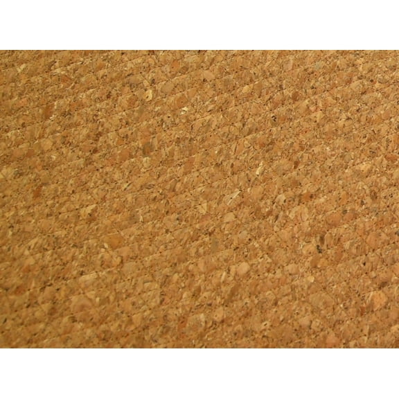 Quilted Cork Fabric Brown - per yard