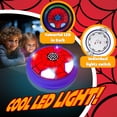 thumbnail image 2 of Pelota de fútbol Hover Omiowl Spider Boy, juguete de interior con luces LED, 2 of 9