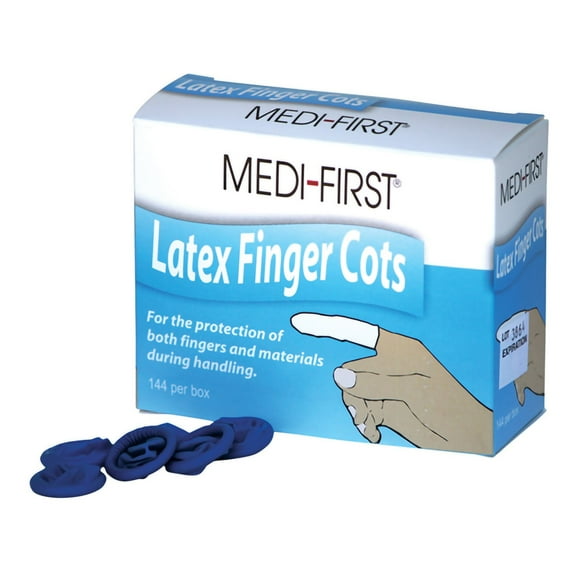 Medi-First® Finger Cot, 2-1/2 Inch Length