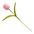 thumbnail image 1 of Flor de tulipán artificial preservada hecha a mano, terminada y hecha a mano, ideal como regalo para mujeres, amantes, aniversarios, día de la madre., 1 of 8