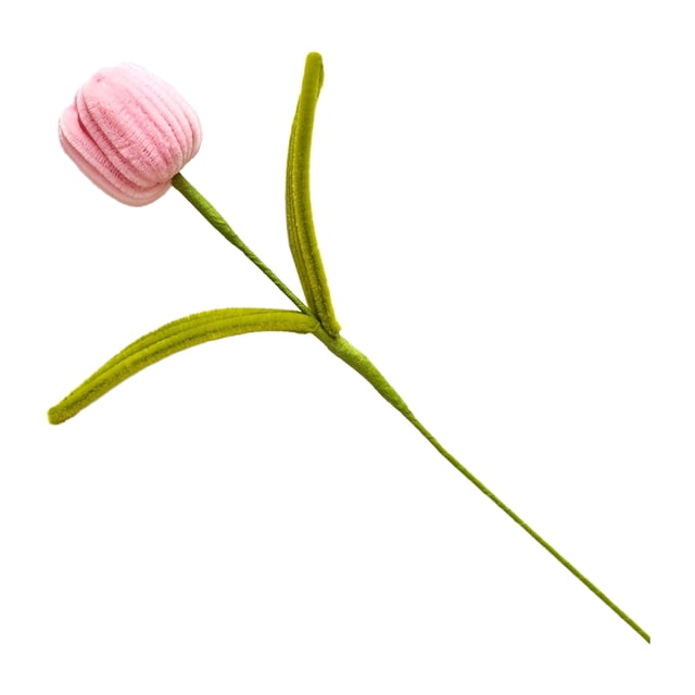 Flor de tulipán artificial preservada hecha a mano, terminada y hecha a mano, ideal como regalo para mujeres, amantes, aniversarios, día de la madre.