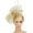Yellow, variant on Women Girl Fascinators Hair Clip Hairpin Hat Feather Cocktail Wedding Tea Party Hat