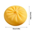 thumbnail image 3 of Giant Dumpling Squishy, Jumbo Dumpling Squishy Toy with Steamer Box, Large Soft Stress Relief Fidget Ball for Kids and Adults, Anxiety Relief Squeeze Toy for Decompression and Sensory Play, 3 of 4