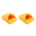 thumbnail image 3 of Baohd Maison pour Chat en Forme de Pantoufle Facile à Nettoyer et Convient à Toutes les Races Mignon Orange TP,> 2Ensemble, 3 of 6