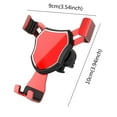 thumbnail image 3 of Birdeem Phone Holder for Car, Car Phone Holder Mount, Alloy Mirror Car Phone Holder Car Navigation Car Phone Holder, Thickened Pad, Cell Phone Holder Car, Phone Holder for Car Vent, Mirror for Car, 3 of 9