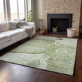 thumbnail image 6 of Addison Rugs Mayfield Washable Transitional Floral Aloe Rectangle Rug, 10' x 14', 6 of 6