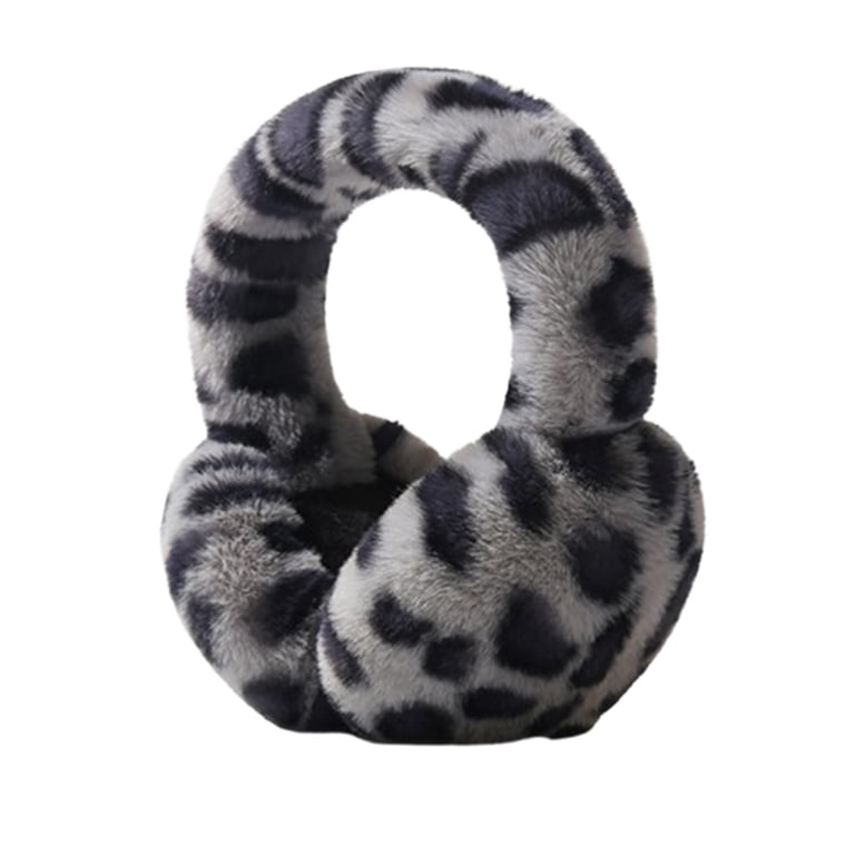 GILIGEGE Winter Ear Muffs for Women Men Furry Solid Colors  display picture 2