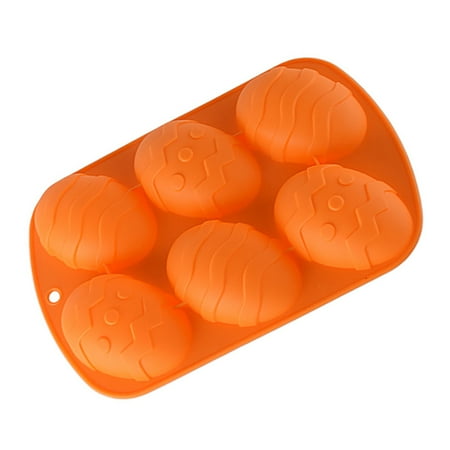 

5Pcs Easter Egg Shape Silicone Mould Chocolate Moulds Cake Dough Baking Ice Cube Tray