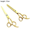 thumbnail image 2 of Hair Shears Set Professional Barber Scissors Hair Cutting Stylish Thinning Texture Shear for Haircut, 2 of 5