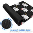 thumbnail image 6 of Long Mouse Pads for Desk,Halloween Cute Ghosts Pattern Desk Mats on Top Of Desks, Desk Mouse Pad Extra Large with 3mm Non-Slip Base and Stitched Edge for Gaming,Office,Work,Home 47.3"x23.6", 6 of 6