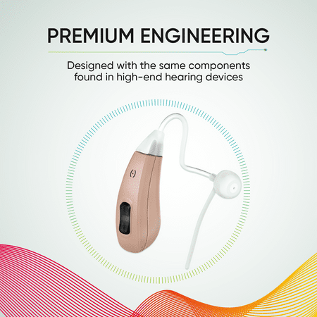 Ear Tech - Tweak Enhance App Control Personal Sound Amplifier - Beige