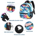 thumbnail image 3 of Cloud Cute Printed Backpack with Adjustable Shoulder Strap, Large Capacity, Lightweight, 3 of 6