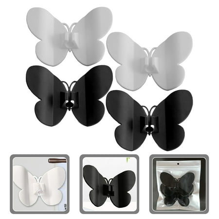 OUNONA 4 Pcs Wire Fixed Storage Device Small Cable Holders for Cords