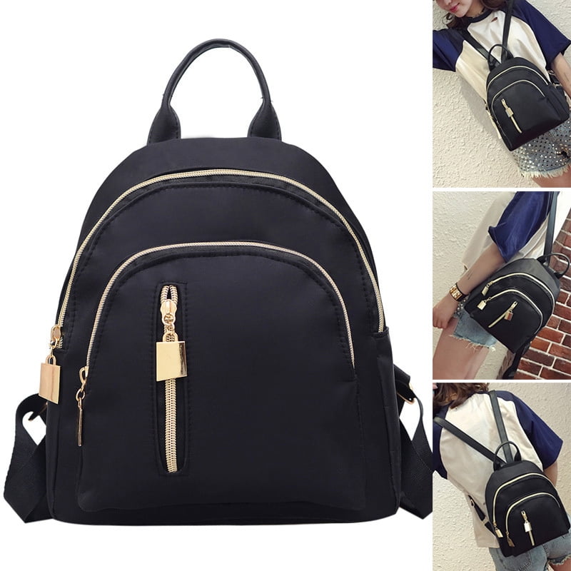 Alexsix Women Travel Backpack Oxford Cloth Zipper Shoulder Bag Casual ...