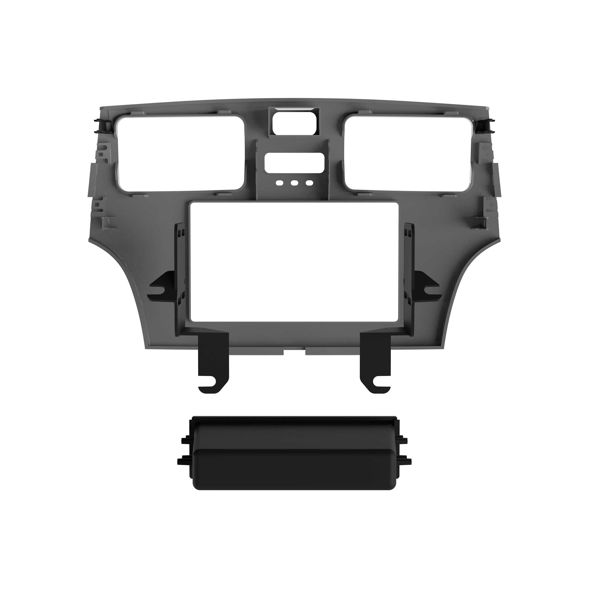 Metra Car Electronics Installation Kit for Lexus ES300/ES330 2002-2006, ISO DDIN, Painted Gray