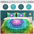 thumbnail image 5 of Color Logo Tool Band 3 Pieces Bedding Sets Comfortable Soft Comforter Sets Decoration Bedroom Gifts With 1 Duvet Cover 2 Pillowcases, 5 of 7