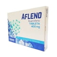 thumbnail image 3 of Ibuprofeno Afleno 10 Tabletas 400mg, 3 of 4