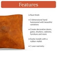 thumbnail image 4 of 10 Pack 1.25 Inch Rusted Decorative Door Nail Clavos By Borderland Rustic Hardware, 4 of 4