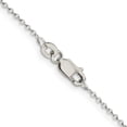 thumbnail image 4 of Auriga 925 Sterling Silver 1mm Cable Chain 18inch Necklace for Women, 4 of 6