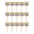 thumbnail image 1 of 15 pinceles para pintar con mango de madera para manualidades, decoración del hogar, 4 pulgadas, 1 of 4
