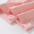 thumbnail image 4 of LYEAA Pajama Pants for Women Cotton Soft Breathable High Waisted Home Loungewear Causal Loose Solid Wide Leg Long Sleep Pants Comfortable Sleepwear Bottoms with Pockets Pink L, 4 of 6