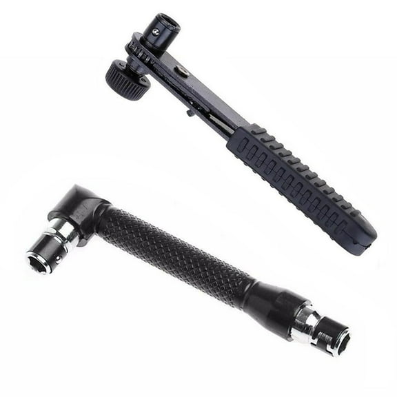 2pcs L-Type 1/4 Inch Hexagon Screwdriver Bit 90 Degree Double-end Handle Wrench Tool Workshop Equipment Hand Tools Accessories