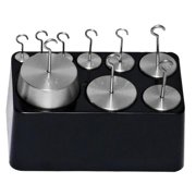Troemner Stainless Steel Double Hooked Weights - Set of 9