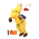 thumbnail image 1 of Disfraz de caballo inflable, divertido disfraz de Halloween para fiesta, decoración para juegos de disfraces. Oro, 1 of 10