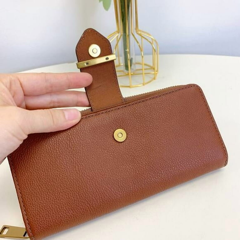 Fossil SWL2861210 Bryce Clutch IN Brown - Walmart.com